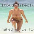 Naked girls fishing hunting